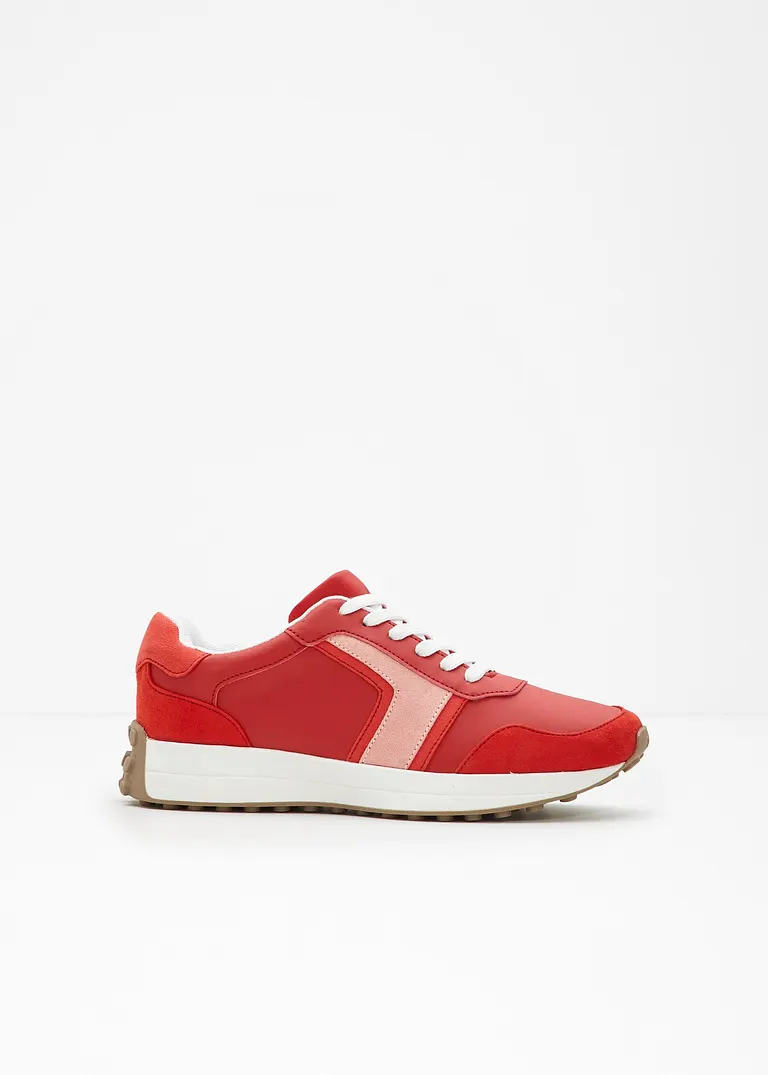 Bonprix Lässiger Sneaker Für Den Alltag - Rot - Damen