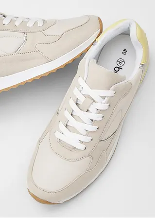 Bonprix Lässiger Sneaker Im Retro Look - Beige - Damen