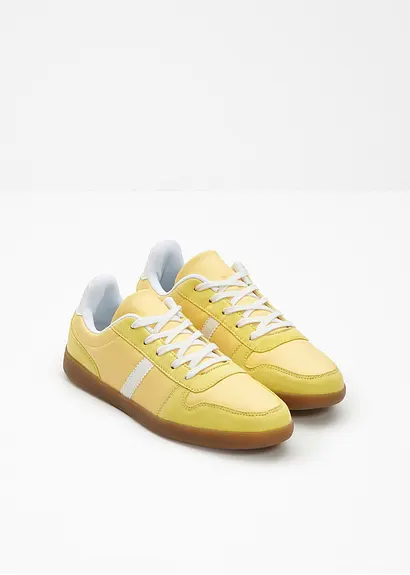 Bonprix Lässiger Sneaker Im Retro Look - Gelb - Damen