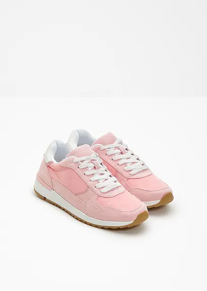 Bonprix Lässiger Sneaker Im Retro Look - Rosa - Damen