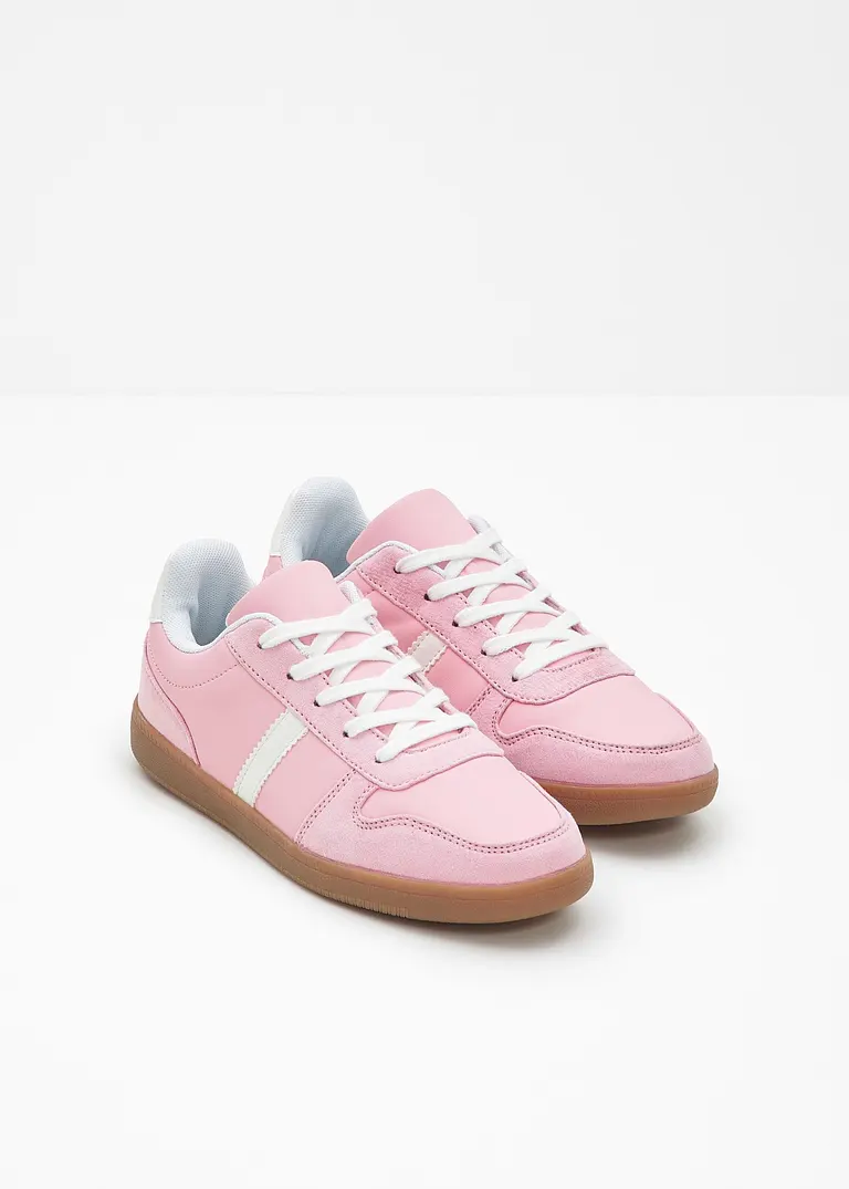 Bonprix Lässiger Sneaker Im Retro Look - Rosa - Damen