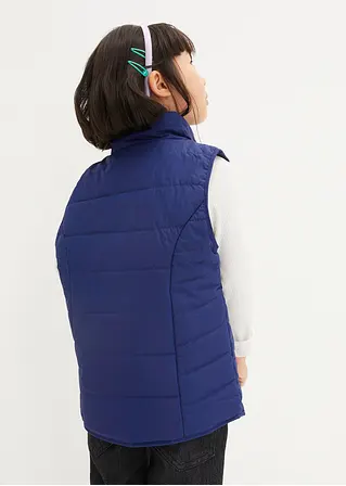 Bonprix Leichte Mädchen Steppweste - Blau - Kinder