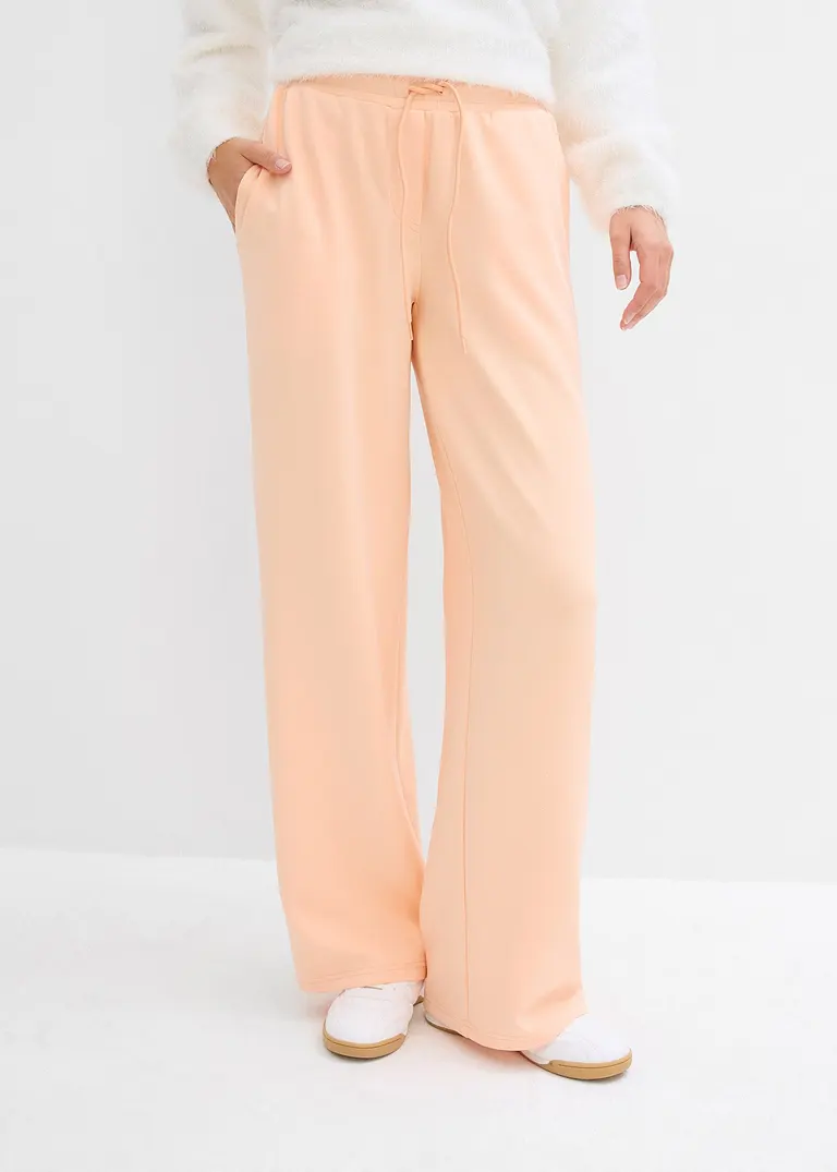 Bonprix Locker Sitzende Scuba-Hose - Orange - Damen