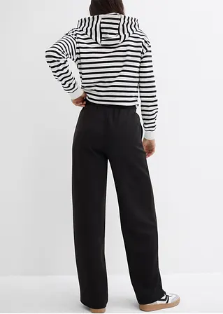 Bonprix Locker Sitzende Scuba-Hose - Schwarz - Damen