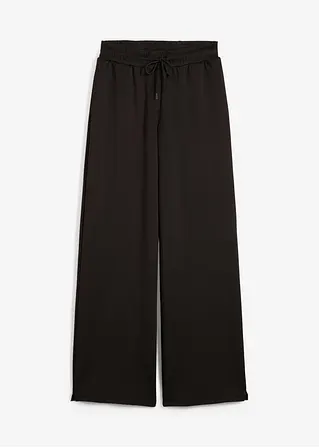 bonprix Locker sitzende Scuba-Hose - schwarz - Damen