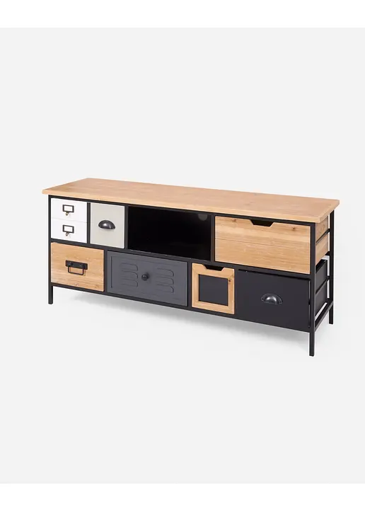 Bonprix Low-Board - Grau - Wohnen & Garten