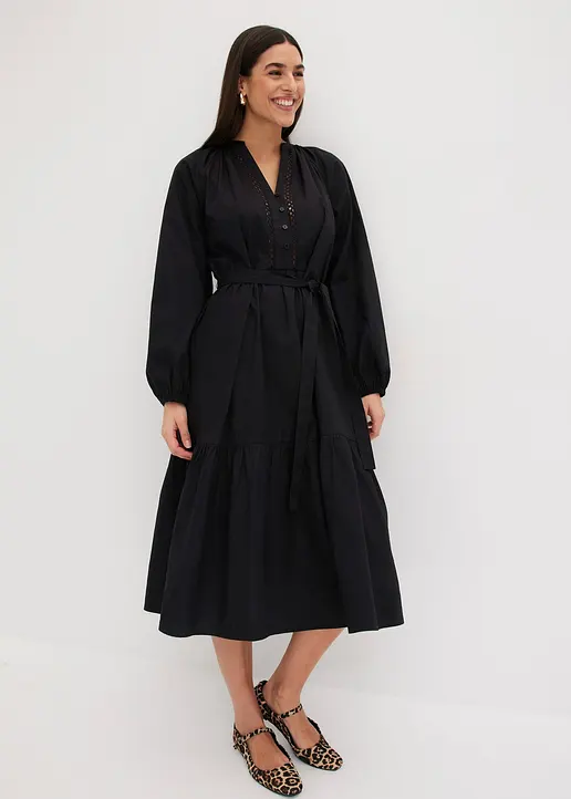 Bonprix Luftig Und Leicht - Schwarz - Damen