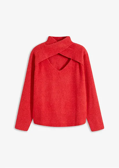 bonprix mit besonderem Ausschnitt - rot - Damen