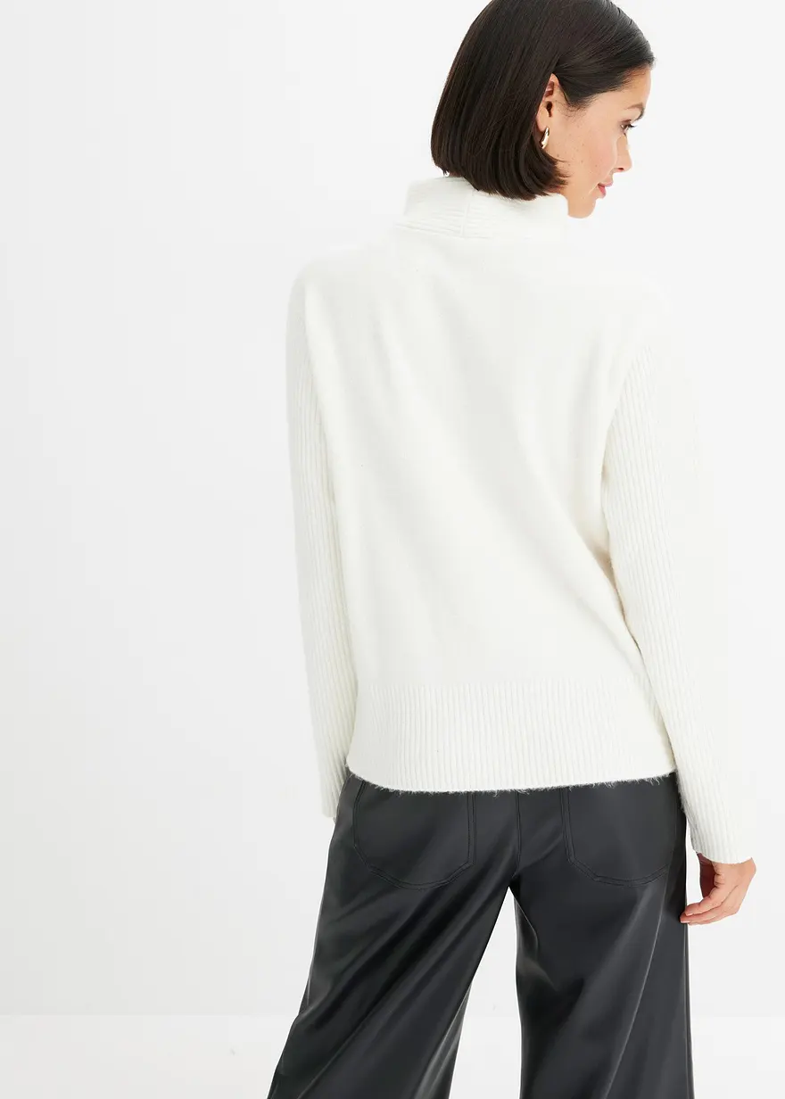 Bonprix Mit Besonderem Ausschnitt - Weiß - Damen