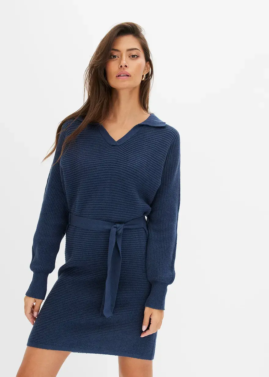 Bonprix Mit Bindeband - Blau - Damen
