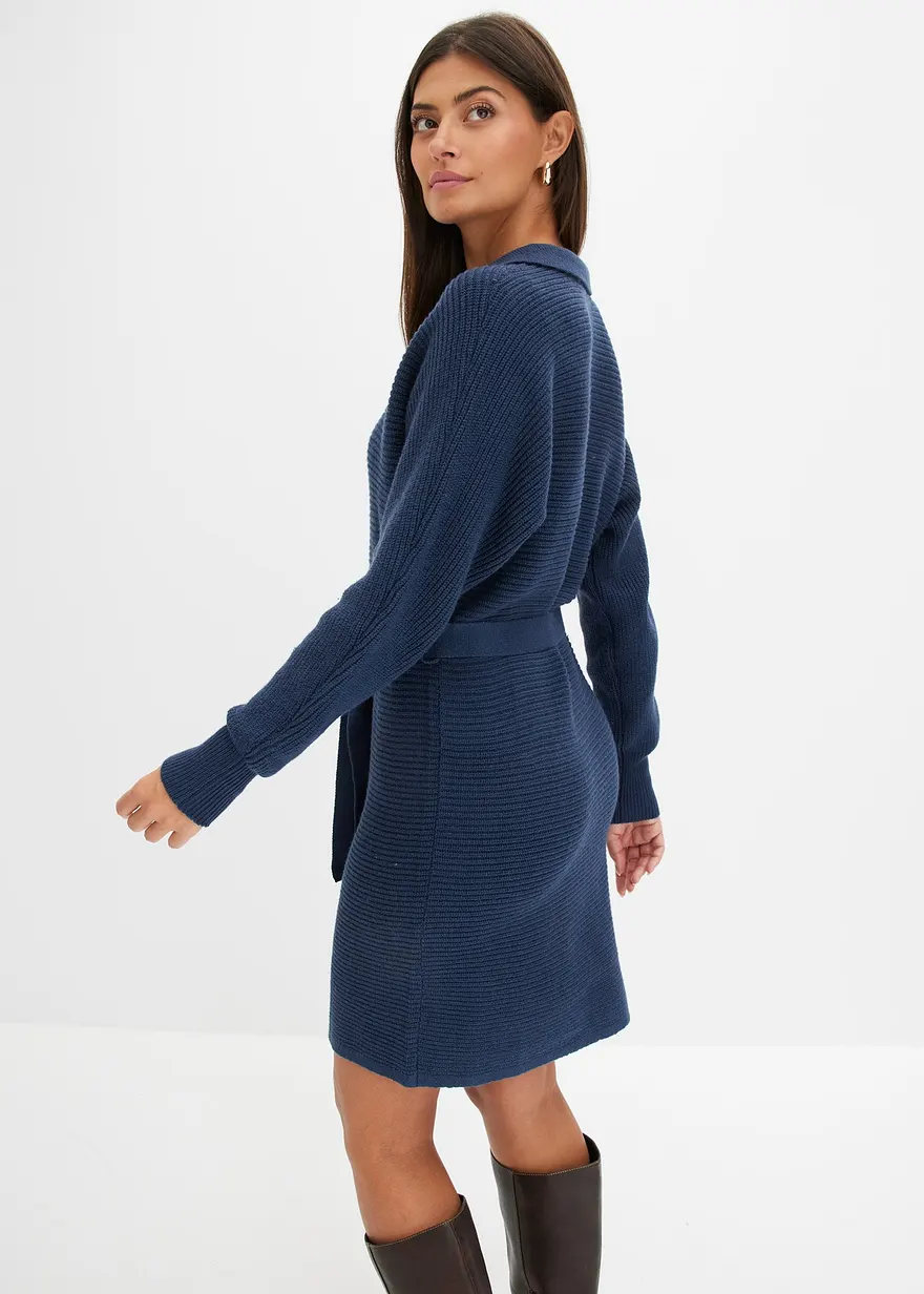 Bonprix Mit Bindeband - Blau - Damen