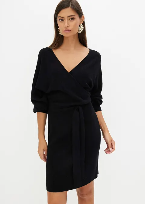 Bonprix Mit Bindeband - Schwarz - Damen