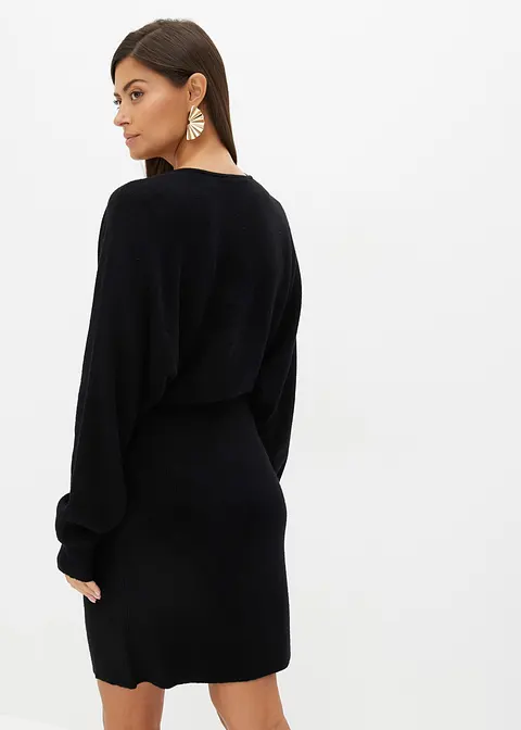 Bonprix Mit Bindeband - Schwarz - Damen