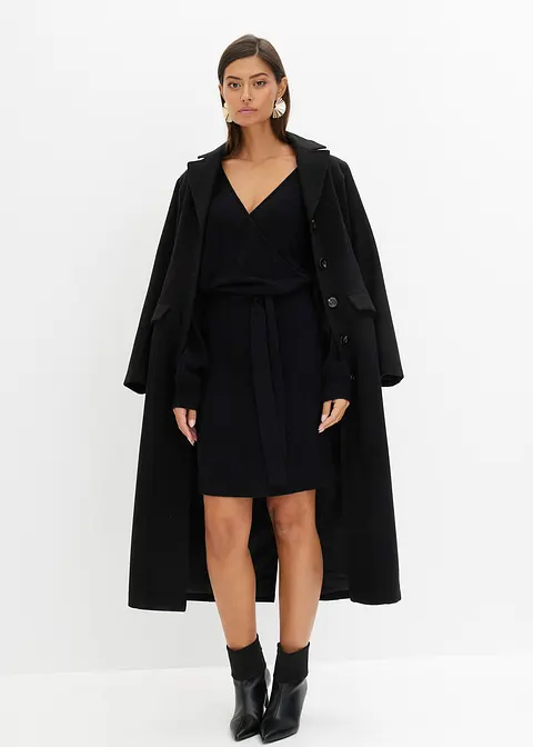 Bonprix Mit Bindeband - Schwarz - Damen