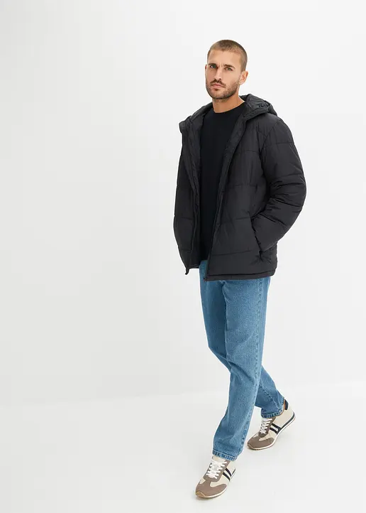 Bonprix Mit Bionic Finishing - Schwarz - Herren