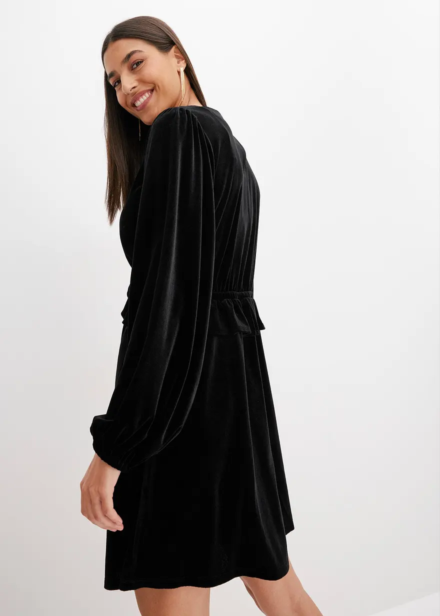 Bonprix Mit Langen Ärmeln - Schwarz - Damen