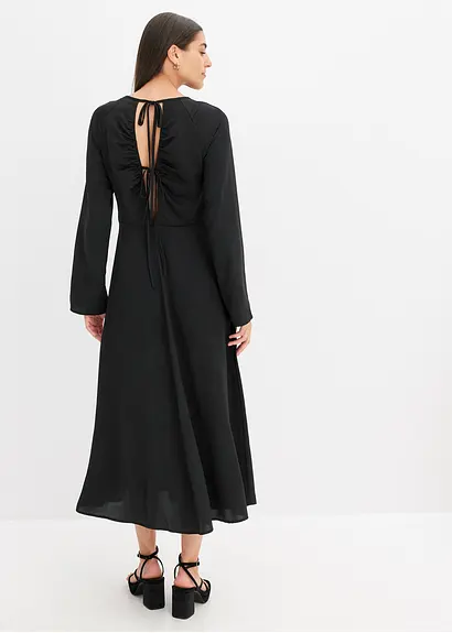 Bonprix Mit Langen Ärmeln - Schwarz - Damen