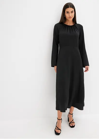 Bonprix Mit Langen Ärmeln - Schwarz - Damen