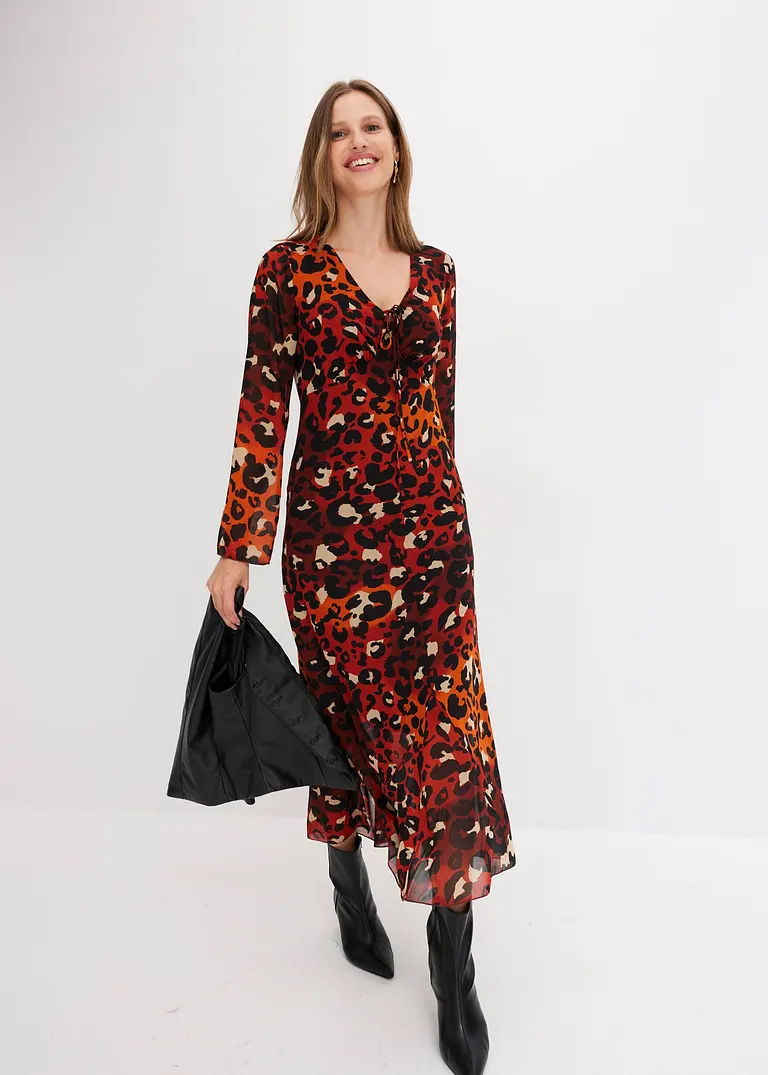 Bonprix Mit Langen Ärmeln - Schwarz - Damen