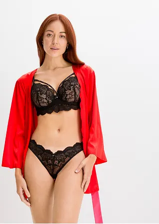 Bonprix Mit Schöner Spitze - Schwarz Cup E - Damen