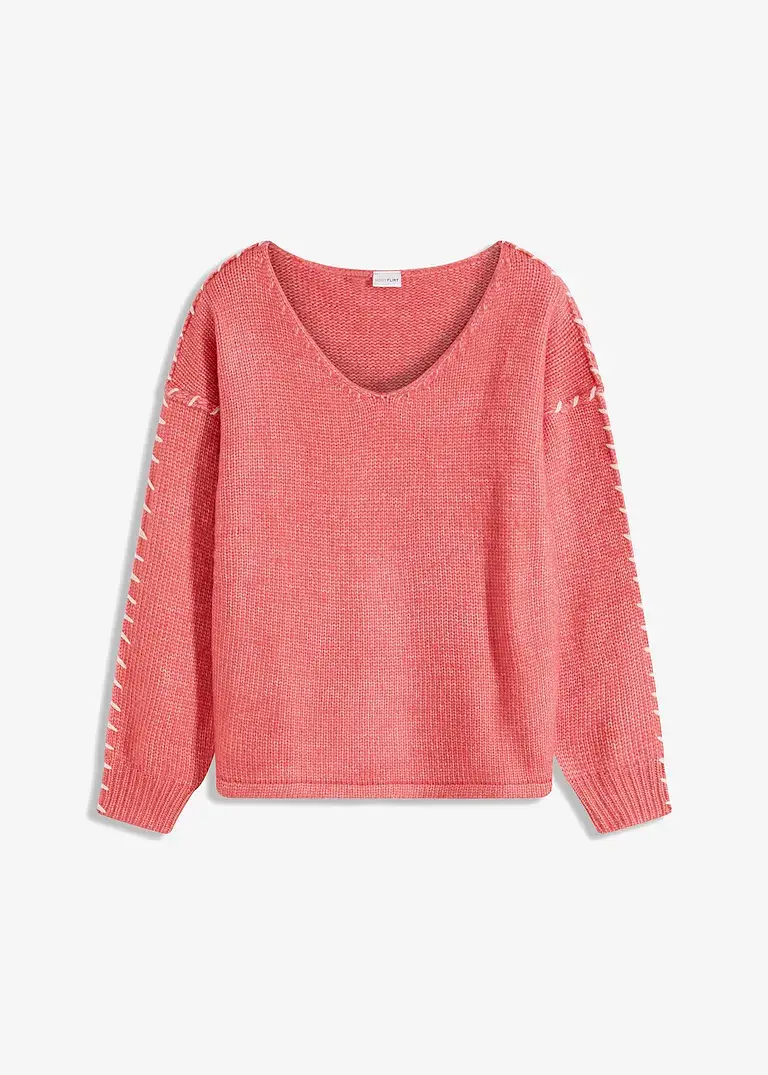 bonprix mit V-Ausschnitt - rosa - Damen