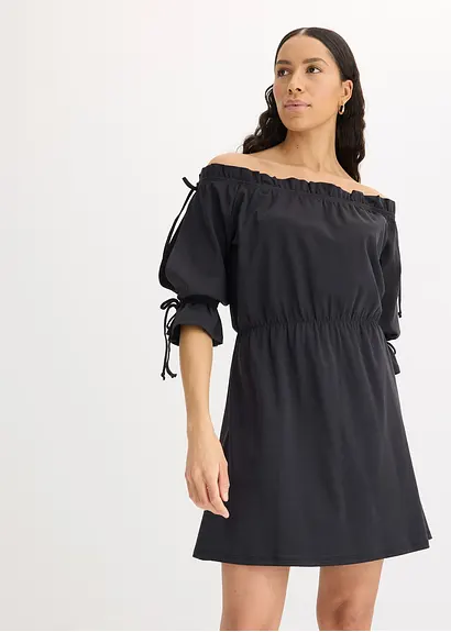 Bonprix Mit Verspielten Details - Schwarz - Damen