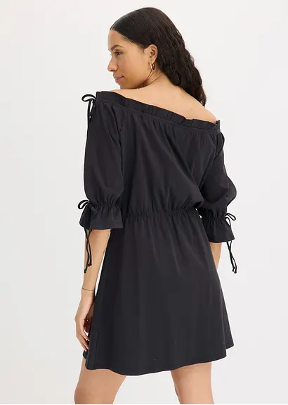 Bonprix Mit Verspielten Details - Schwarz - Damen