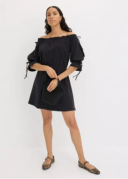 Bonprix Mit Verspielten Details - Schwarz - Damen