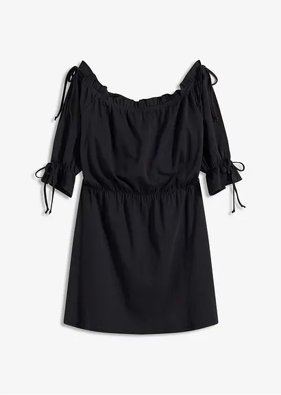 Bonprix Mit Verspielten Details - Schwarz - Damen