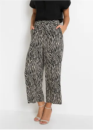 Bonprix Moderne Hose Im Culotte-Stil - Schwarz - Damen