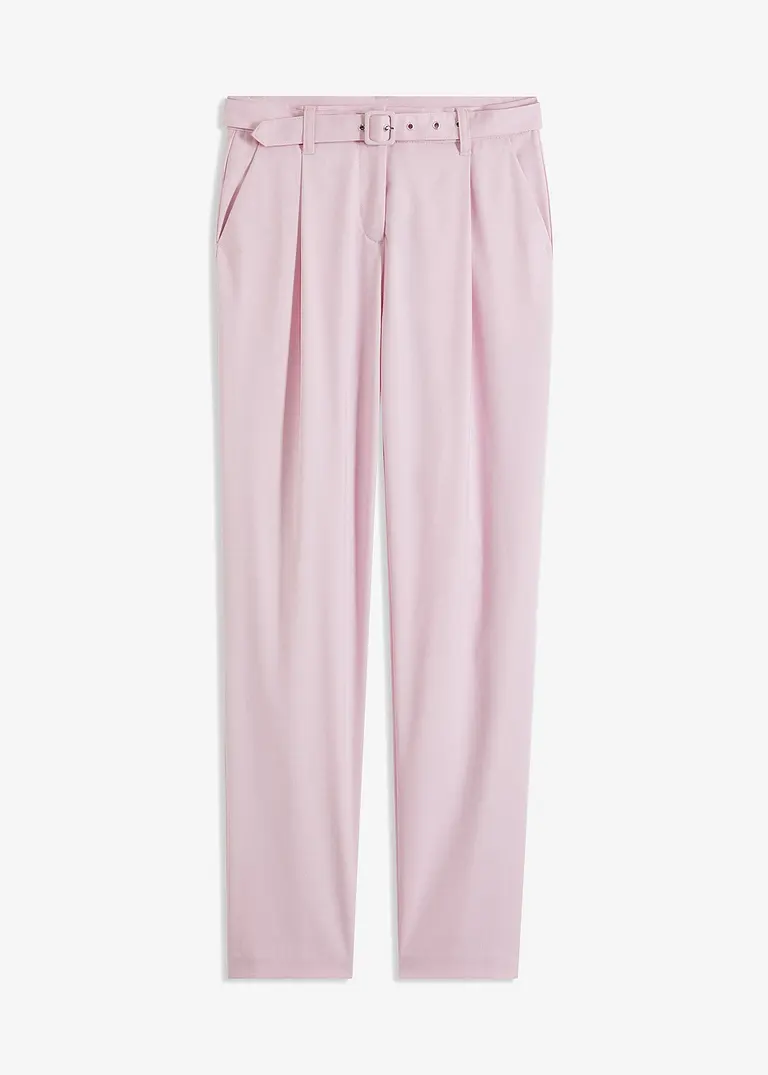 bonprix Moderne Hose mit Bundfalten - rosa - Damen