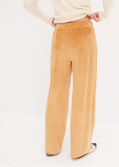 Bonprix Moderne Hose Mit Struktur - Braun - Damen