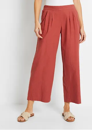Bonprix Moderne Hose Mit Taschen - Rot - Damen