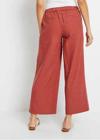 Bonprix Moderne Hose Mit Taschen - Rot - Damen