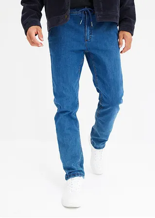 Bonprix Moderne Thermo Schlupf-Jeans - Blau - Herren