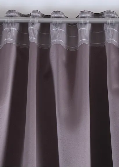 Bonprix Moderner Vorhang - Grau Multifunktionsband