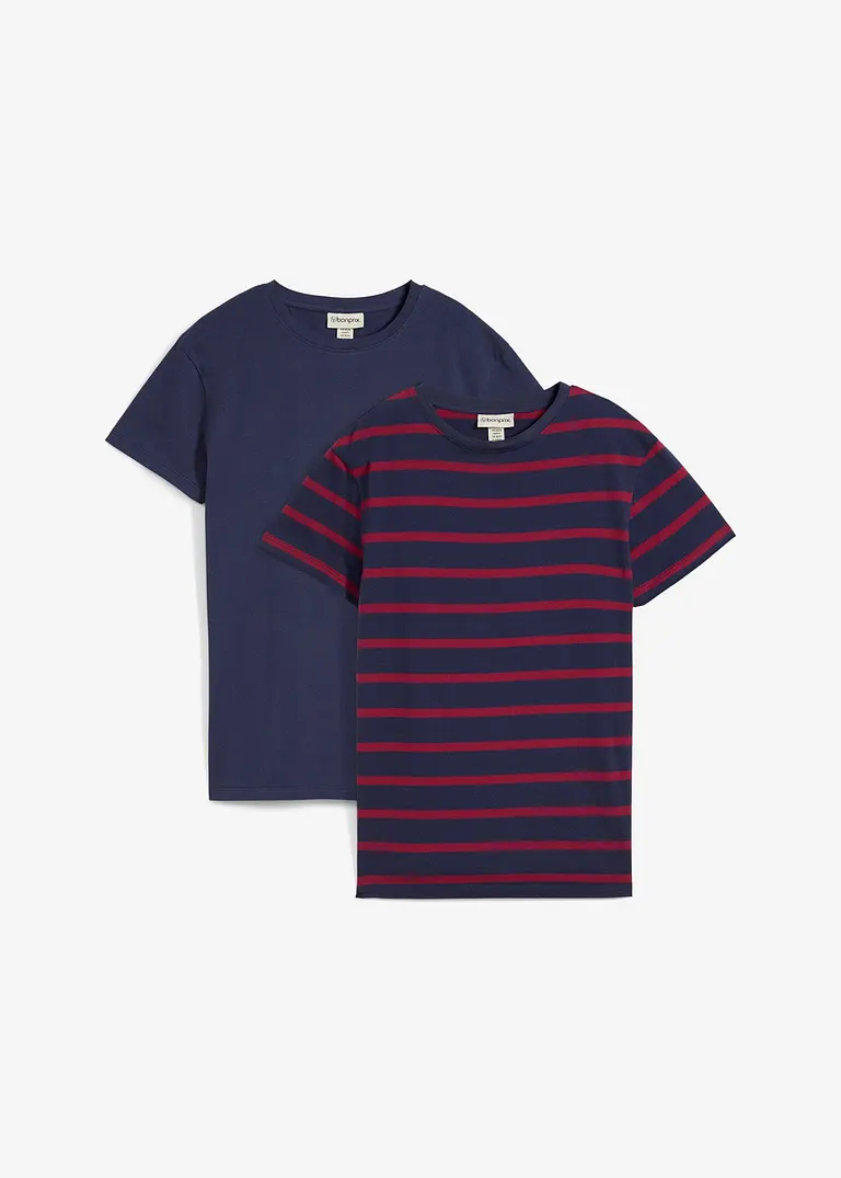 bonprix Modernes T-Shirt aus Bio-Baumwolle - Damen