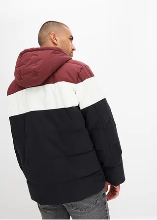 Bonprix Modisch Mehrfarbige Winterjacke - Rot - Herren