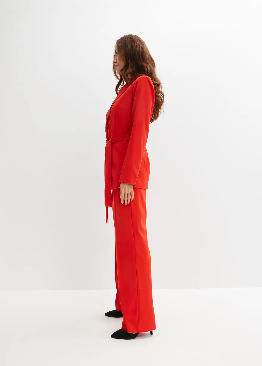 Bonprix Modischer Blazer - Rot - Damen