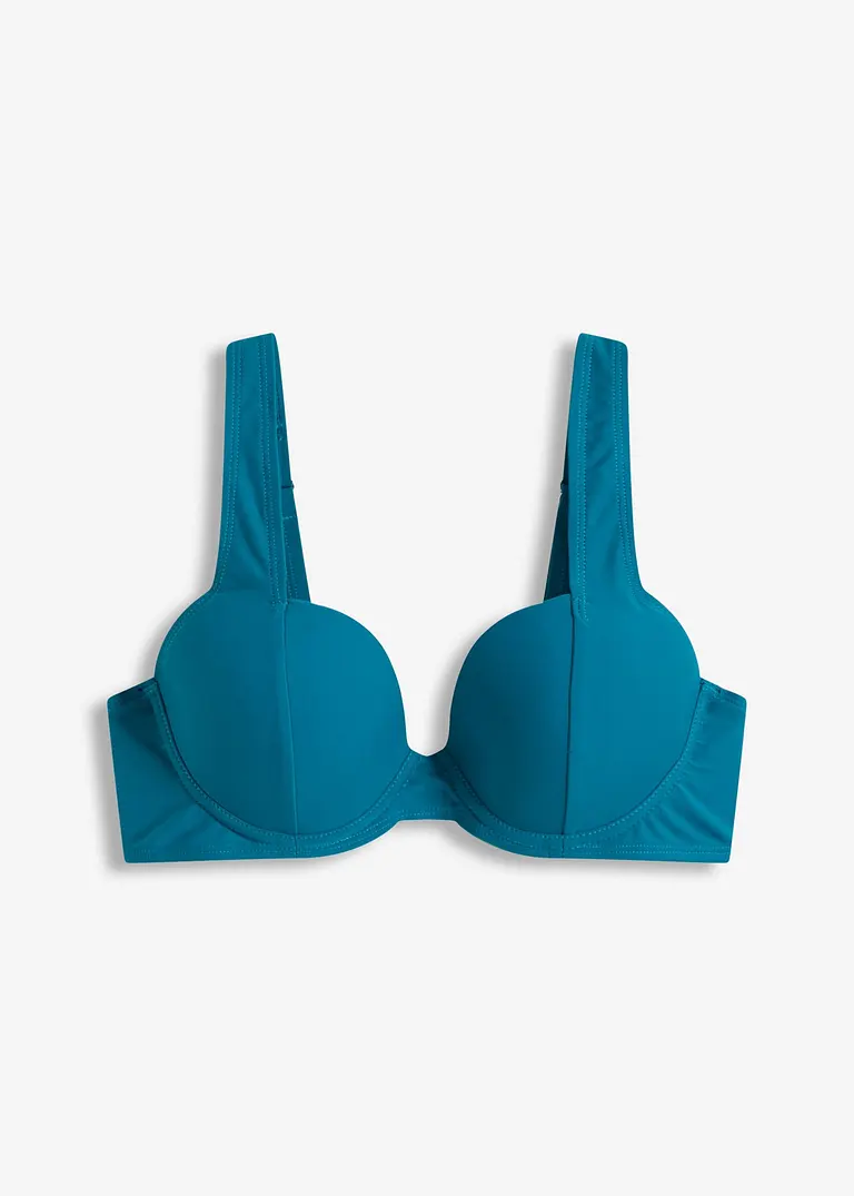 bonprix Modischer Bügel Bikini - petrol Cup C - Damen