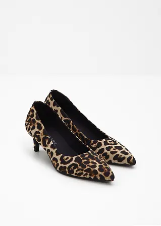 Bonprix Modischer Pumps Im Leo-Look - Beige - Damen