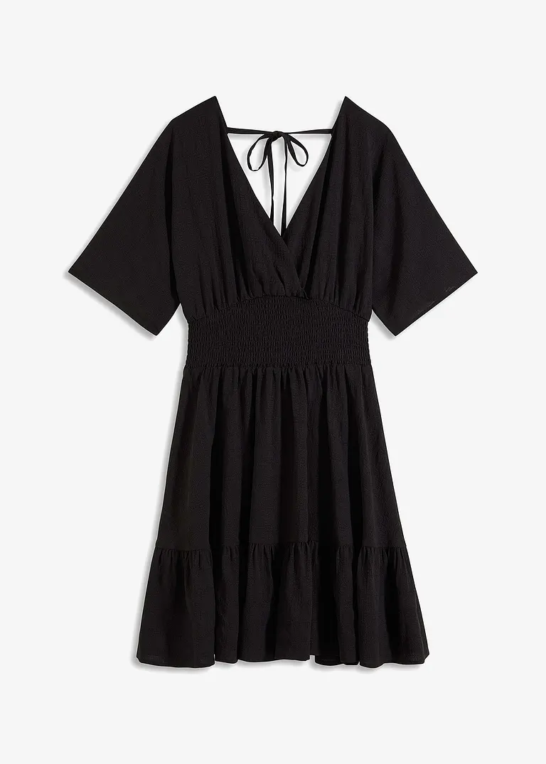 bonprix modisches Kleid - schwarz - Damen