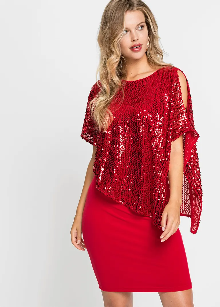 Bonprix Modisches Partykleid - Rot - Damen