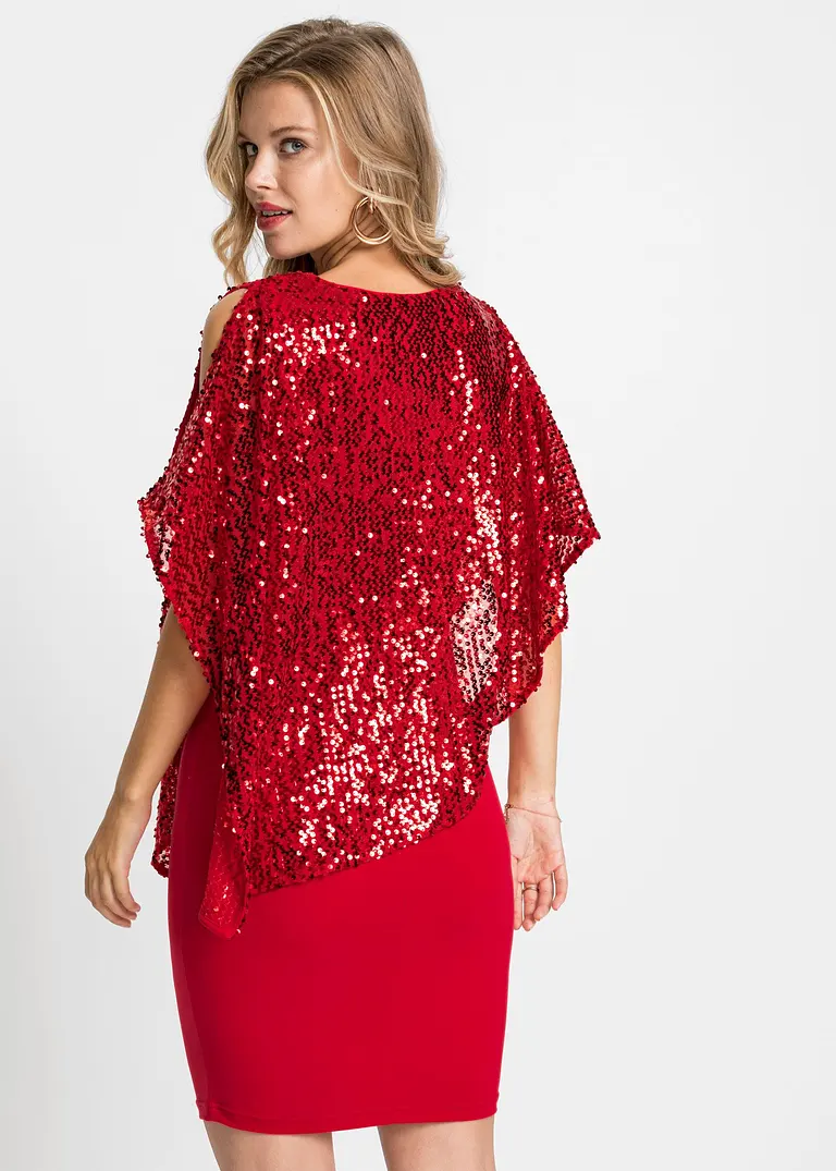 Bonprix Modisches Partykleid - Rot - Damen