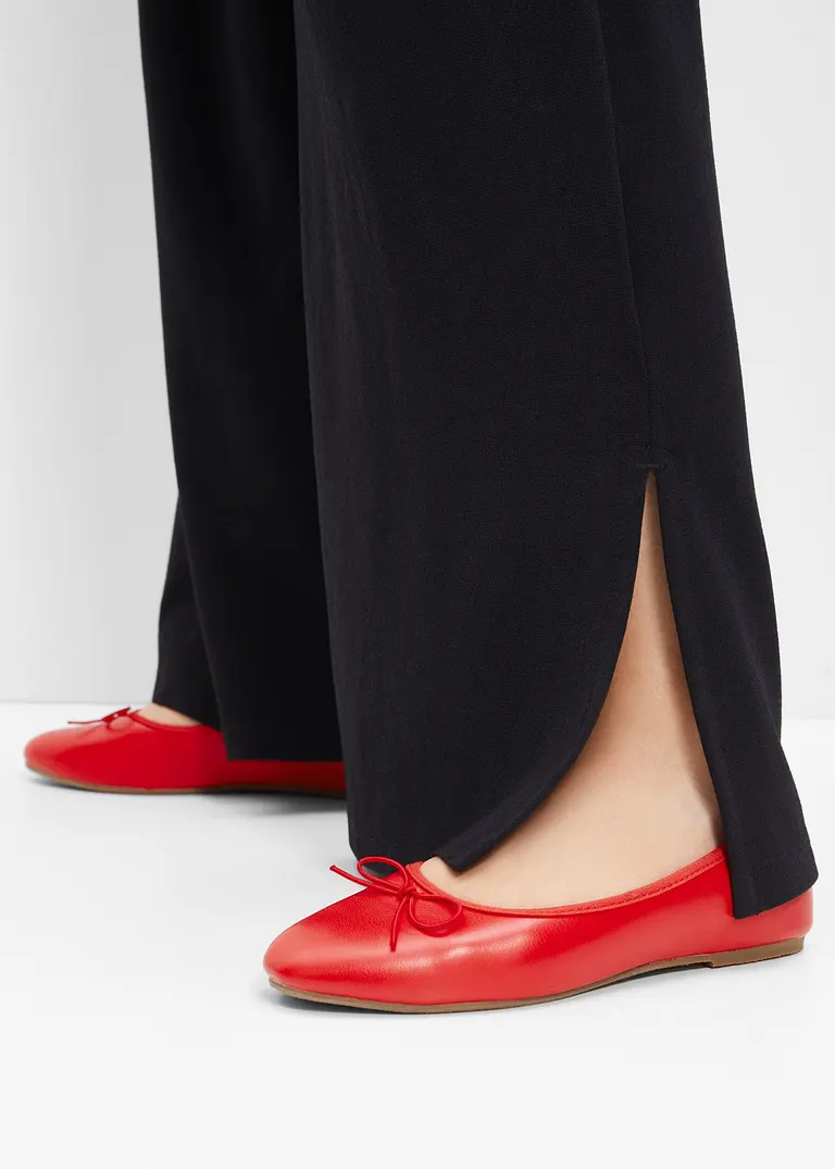 Bonprix Niedliche Ballerina Mit Schleife - Rot - Damen