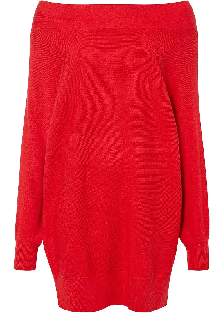bonprix Oversize Pullover - rot - Damen