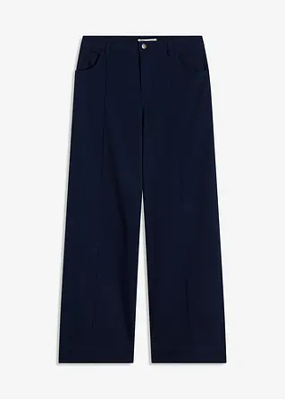 bonprix schicke Twillhose mit Biese - blau - Damen