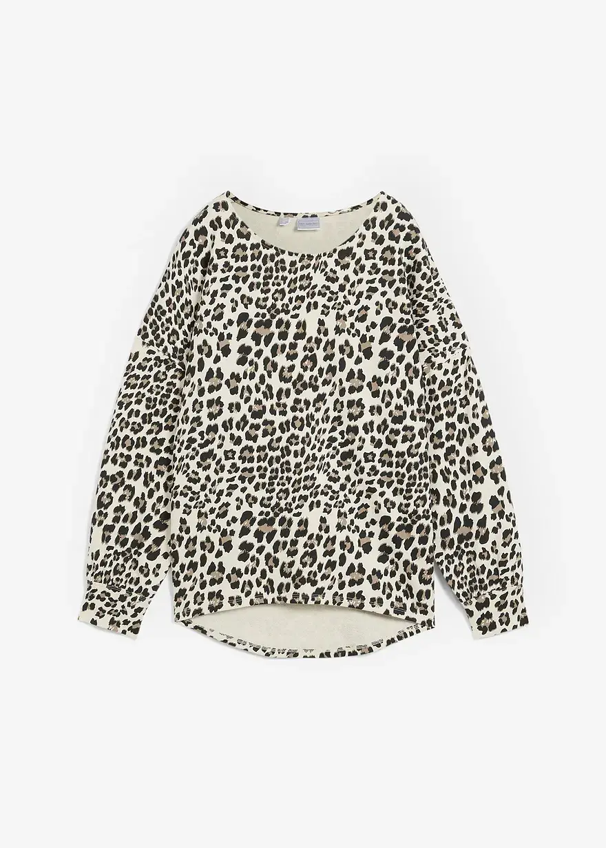 bonprix Schickes Sweatshirt - beige - Damen