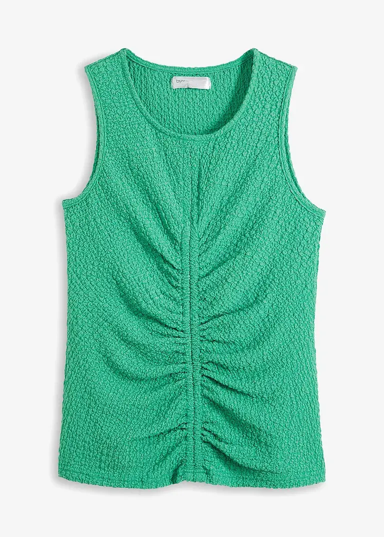 bonprix schickes Top mit Raffung - grün - Damen