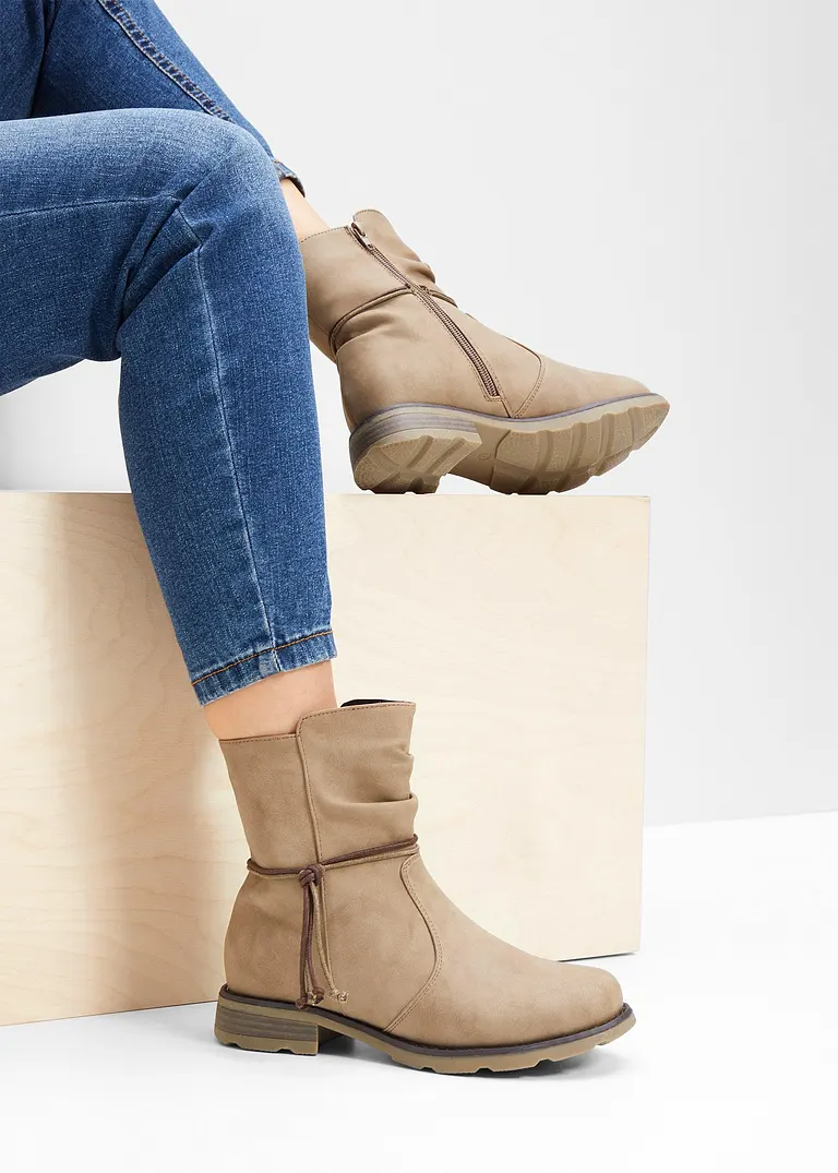 Bonprix Schöner Boot Im Casual-Look - Braun - Damen